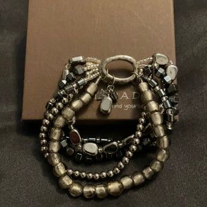 Silpada Hailstone Hematite Bracelet